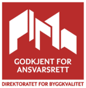  Logo: Godkjent for ansvarsrett