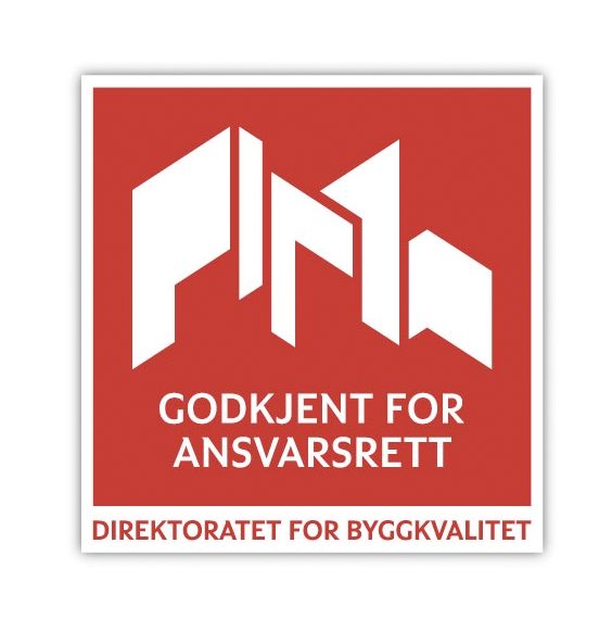 Godkjent for ansvarsrett logo